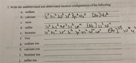 unabbreviated electron configuration for iron|iron abbreviated electron configuration.